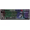 A4Tech Bloody S98 Sports Lime mechaninė klaviatūra, BLMS Red Plus jungikliai, 98 klavišų kompaktiška, RGB apšvietimas, USB-C atjungiama