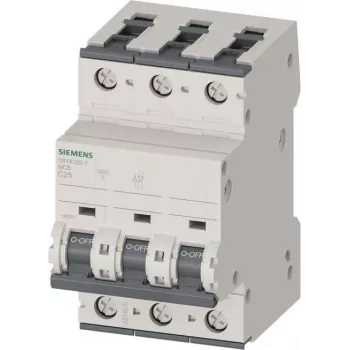 SIEMENS SENTRON 5SY4 MCB 25A 3-Pole C 6kA 5SY4325-7