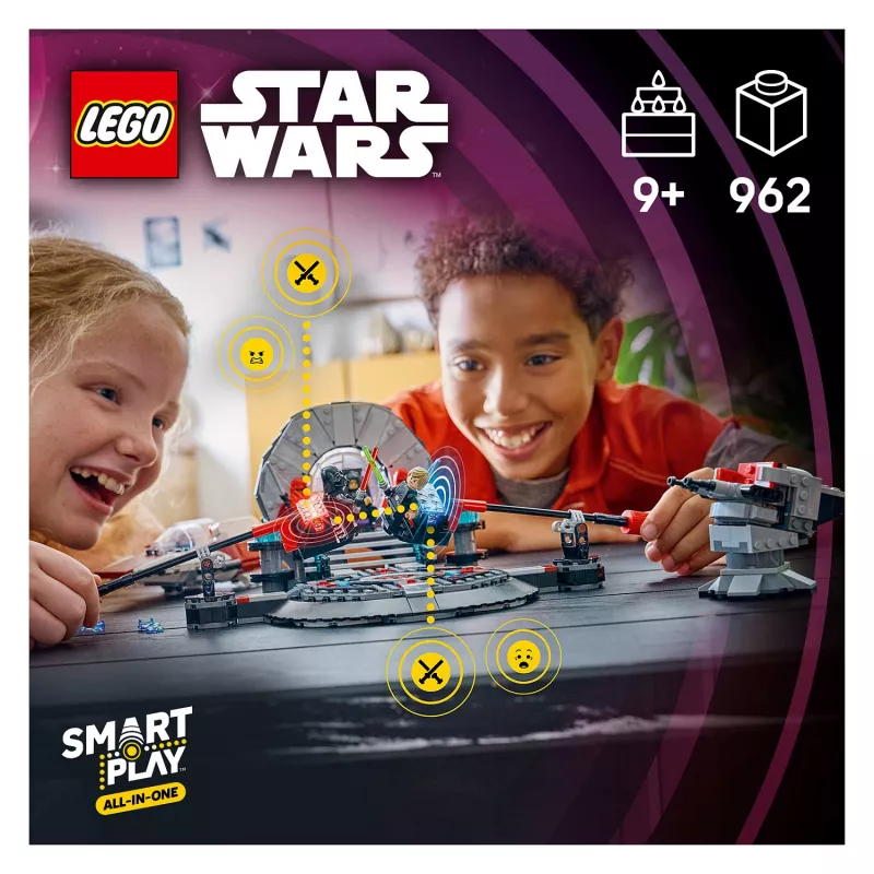 LEGO Star Wars SMART Play: A-Wing ir Sosto kambario dvikova (75427)