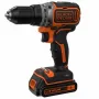 Black & Decker BL186KB-QW 18V belaidis bešepetinis perforatorinis gręžtuvas 1650 RPM (2x1.5Ah baterijos, įkroviklis, dėklas)