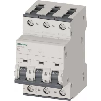 Siemens 5SY4325-6 Miniatiūrinis automatinis jungiklis 25 A 3 polių B