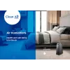 Clean Air Optima CA-603 Ultragarsinis drėkintuvas su jonizatoriumi, 5,5 l, šaltas ir šiltas rūkas, iki 60 m², skaitmeninis jutiklinis skydelis, nuotolinio valdymo pultas, „Wi-Fi“ programa