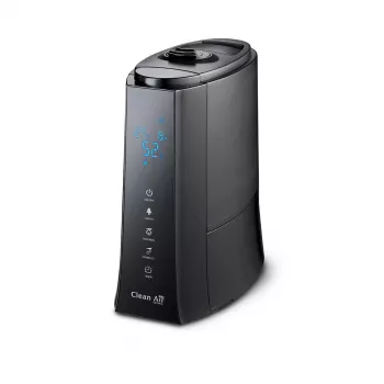 Clean Air Optima CA-603 Ultragarsinis drėkintuvas su jonizatoriumi, 5,5 l, šaltas ir šiltas rūkas, iki 60 m², skaitmeninis jutiklinis skydelis, nuotolinio valdymo pultas, „Wi-Fi“ programa