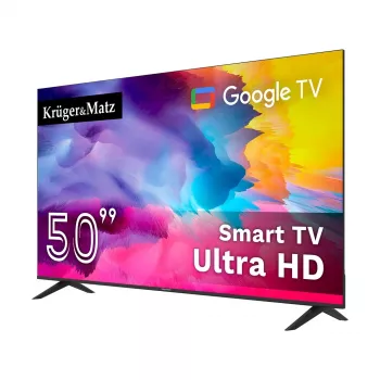 KRUGER & MATZ KM0250UHD-G 126 cm (50 inch) 4K UHD Smart TV Wi-Fi Juoda