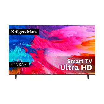 KRUGER & MATZ KM0255UHD-V3 139 cm (55 inch) 4K UHD DLED išmanusis televizorius Android TV 9.0 Wi-Fi Bluetooth juodas