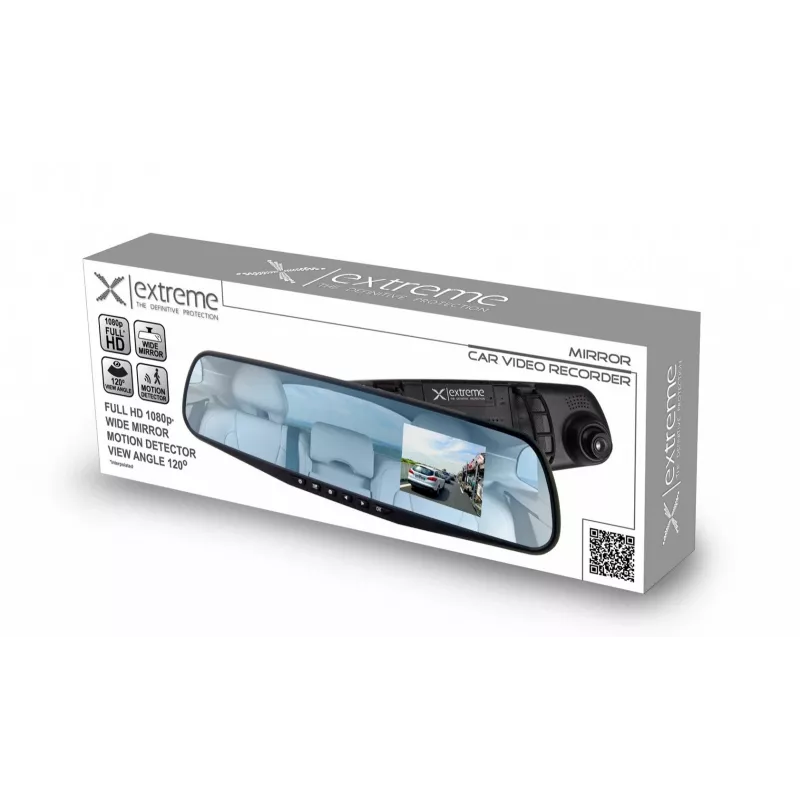 ESPERANZA Extreme XDR103 Automobilinis veidrodėlio vaizdo registratorius 1080p Full HD 170° plačiu kampu