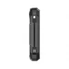 PowerNeed S20000Q 20000mAh lauko saulės energijos power bank su belaidžiu įkrovimu, QC3.0 ir PD 20W, juoda
