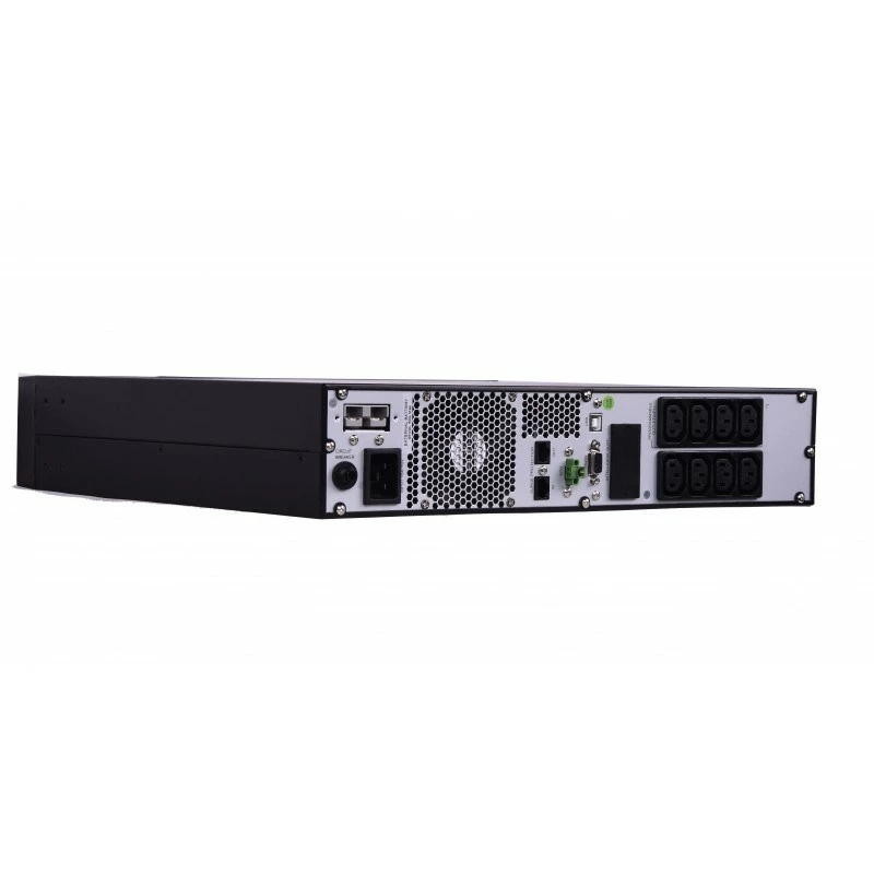 Orvaldi V2000+ Line-Interactive UPS 2 kVA 1800 W gryna sinusinė banga 2U Rackmount/Tower LCD 8x C13