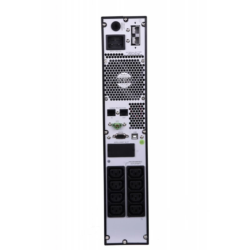 Orvaldi V2000+ Line-Interactive UPS 2 kVA 1800 W gryna sinusinė banga 2U Rackmount/Tower LCD 8x C13