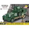 COBI KLOCKI Historical Collection Rolls-Royce Armoured Car 1920 Pattern Mk I Konstrukcinis Rinkinys (226 dalių)