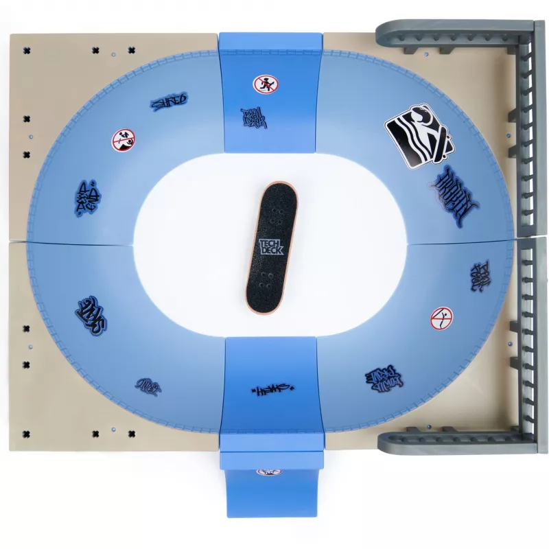 SPINMASTER Tech Deck Mega Bowl Fingerboard Skatepark Playset