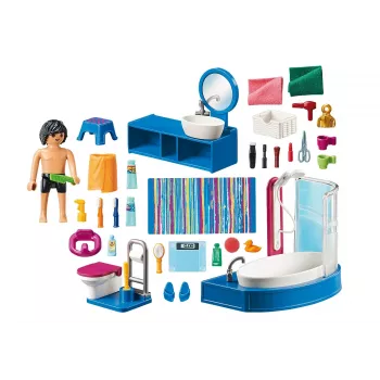 Playmobil Dollhouse 70211 Bathroom with Tub