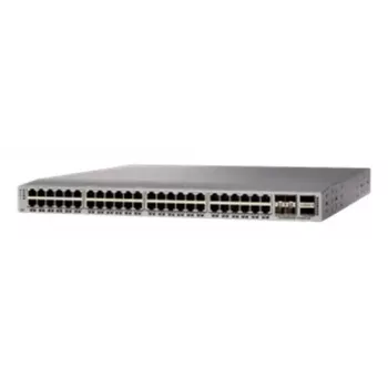 Cisco Nexus 92348GC-FX3 Switch - 48 prievadų 100M/1G/10G/25G + 4 prievadai 10/25G + 2 prievadai 40/100G QSFP28
