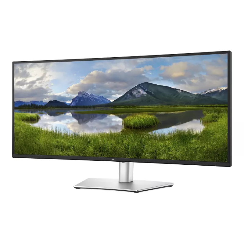 Dell P3425WE 34 inch IPS 21:9 100 Hz 5 ms 3440x1440 WQHD USB-C Hub Monitor su 90W Power Delivery, reguliuojamu aukščiu, sukimu, pakreipimu, 5 metų garantija