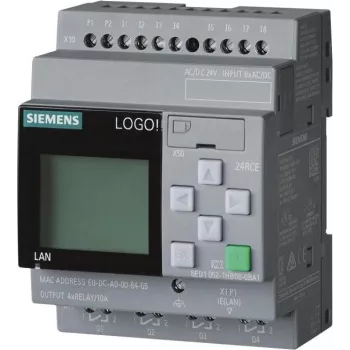 Siemens LOGO! 24 RCE Loginis modulis 8.4 (6ED1052-1HB08-0BA2)