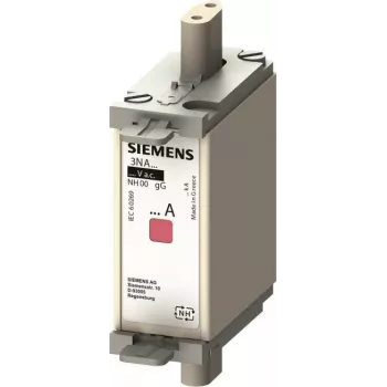 SIEMENS SENTRON 3NA6830-4 NH saugiklio jungtis, NH000, 100A, 400V AC, gL/gG, su kombinuotu indikatoriumi ir izoliuotomis rankenomis