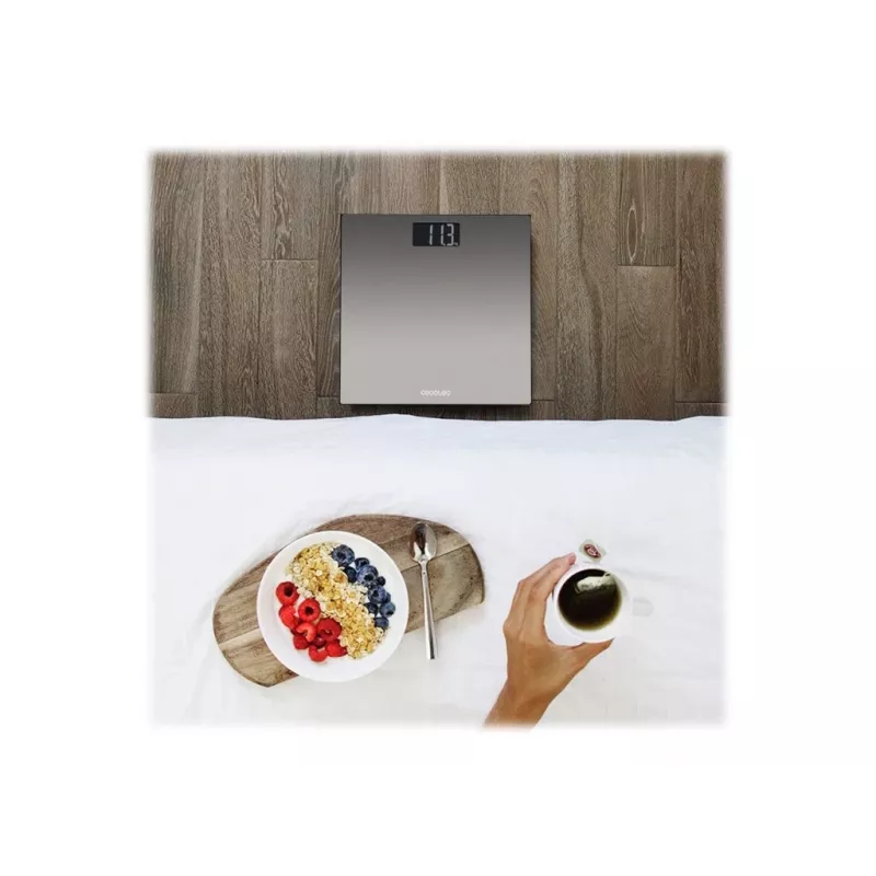 Cecotec Surface Precision 9200 Healthy Smart Body Composition Scale, 180 kg talpa, Bluetooth, sidabrinė
