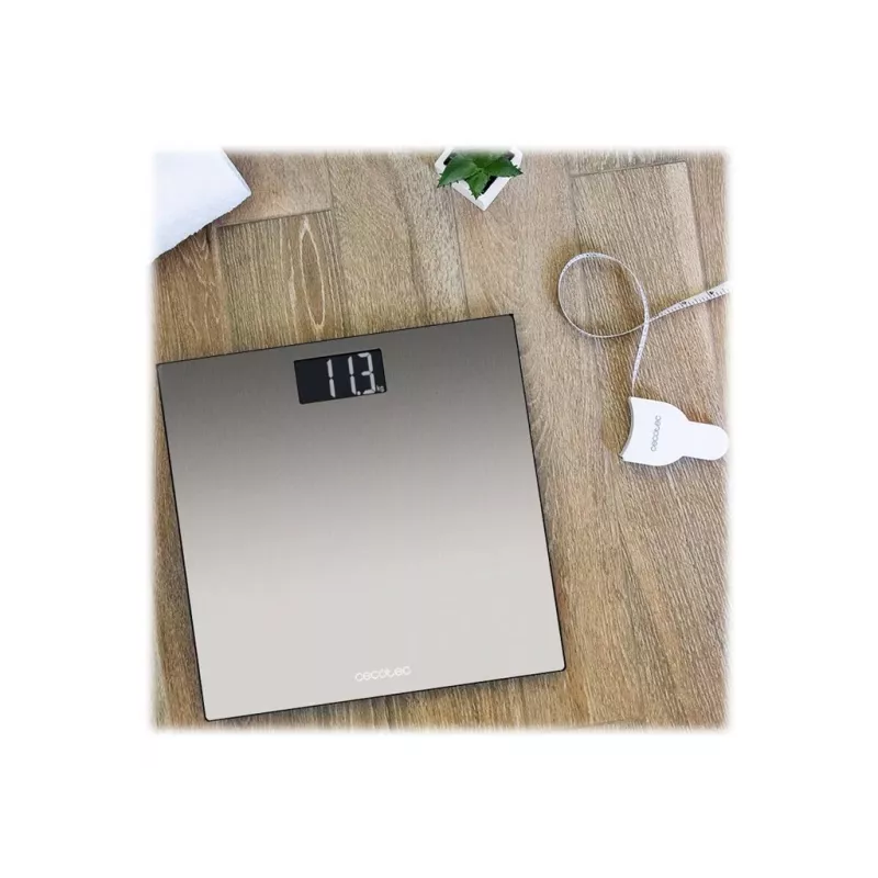 Cecotec Surface Precision 9200 Healthy Smart Body Composition Scale, 180 kg talpa, Bluetooth, sidabrinė