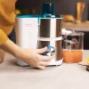 Cecotec Juice&Fresh 400 Titan White Centrifugal Juicer, 400 W, 2 greičiai, nerūdijančio plieno filtras, 1,2 L minkštimo talpykla, balta