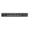 Ruijie Reyee RG-EG406XS-P Multi-WAN debesų šliuzo maršrutizatorius, 6x 2.5GE RJ45, 1x 10GE SFP+, 4 PoE, VPN, stelažinis