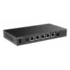 Ruijie Reyee RG-EG406XS-P Multi-WAN debesų šliuzo maršrutizatorius, 6x 2.5GE RJ45, 1x 10GE SFP+, 4 PoE, VPN, stelažinis