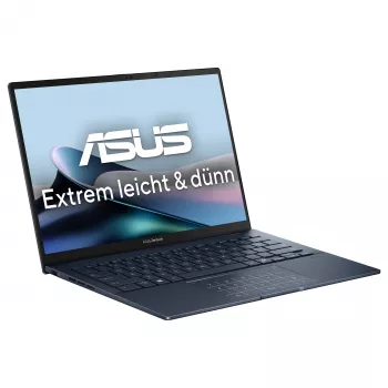 ASUS Zenbook 14 UX3405CA-QD1303W nešiojamas kompiuteris - Intel Core Ultra 7 155H, 16 GB RAM, 1 TB SSD, 14 inch OLED 2.8K, Windows 11 Home, Ponder Blue