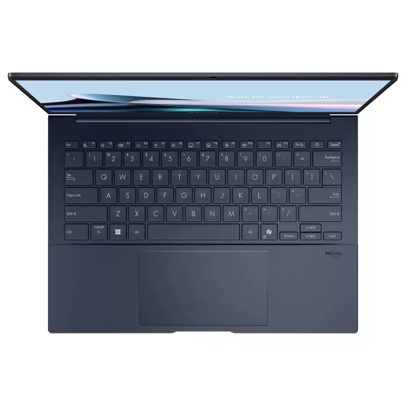 ASUS Zenbook 14 OLED UX3405CA-QD1303W nešiojamas kompiuteris, 14 colių WUXGA OLED, Intel Core Ultra 7 255H, 16GB LPDDR5x, 1TB SSD, Windows 11 Home, vokiška QWERTZ klaviatūra