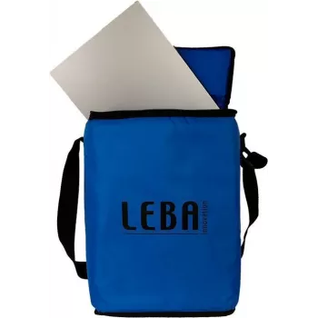 LEBA NoteBag Large 5 Notebook Charging Bag - Mėlyna