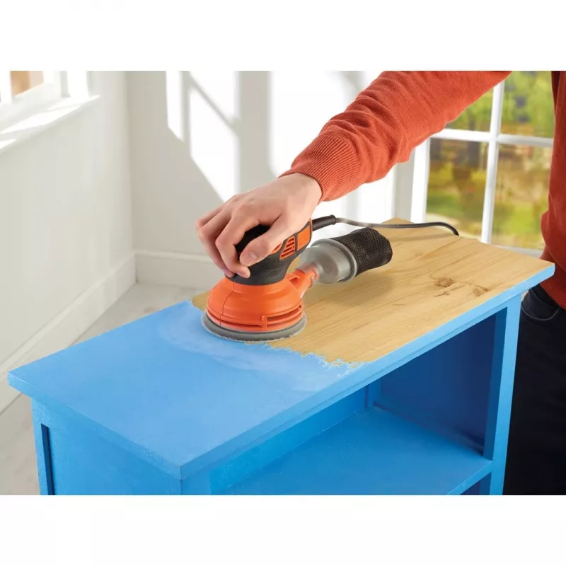 BLACK+DECKER Random Orbital Sander 240 W, 125 mm, 230 V