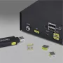 StarTech.com USB-A prievado blokavimo kištukai, 25 vnt. pakuotė - raudoni fiksuojantys įdėklai, skirti USB-A-PORT-BLOCKER - daugkartiniai užspaudžiami USB-A prievado apsaugos kištukai (25P-USB-A-BLOCKER)