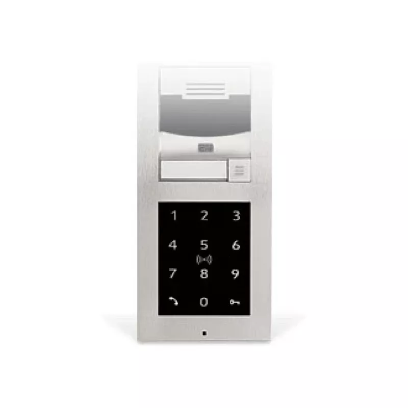 2N IP Verso Touch Keypad & RFID Reader 125kHz Secured 13.56MHz NFC PICard (91550946-S)