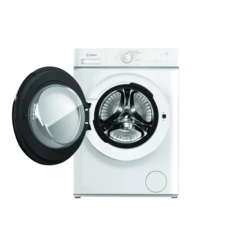 Indesit MXWD7514BPL skalbyklė su džiovykle, 7 kg skalbimas, 5 kg džiovinimas, 1400 aps./min., juoda