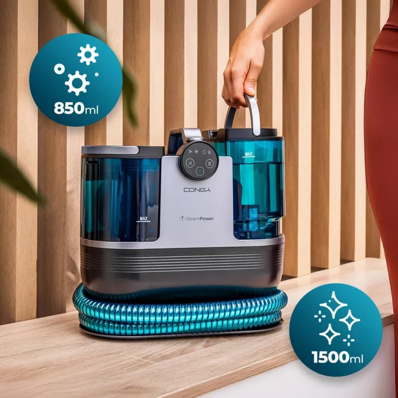 Cecotec Conga 7000 Carpet&Spot Clean Steam XXL Upholstery Cleaner, 1700 W