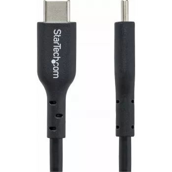 StarTech.com 2m USB-C įkrovimo laidas 2 vnt. rinkinys 60W 3A, skirtas MacBook Air nešiojamam kompiuteriui iPhone 15-17 iPad Air Pro Mini Samsung Galaxy (USB2CC2MNC2PK)