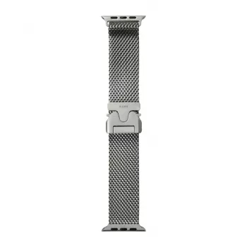 LAUT SATURN LOOP Titanium Woven Mesh Band, skirtas Apple Watch