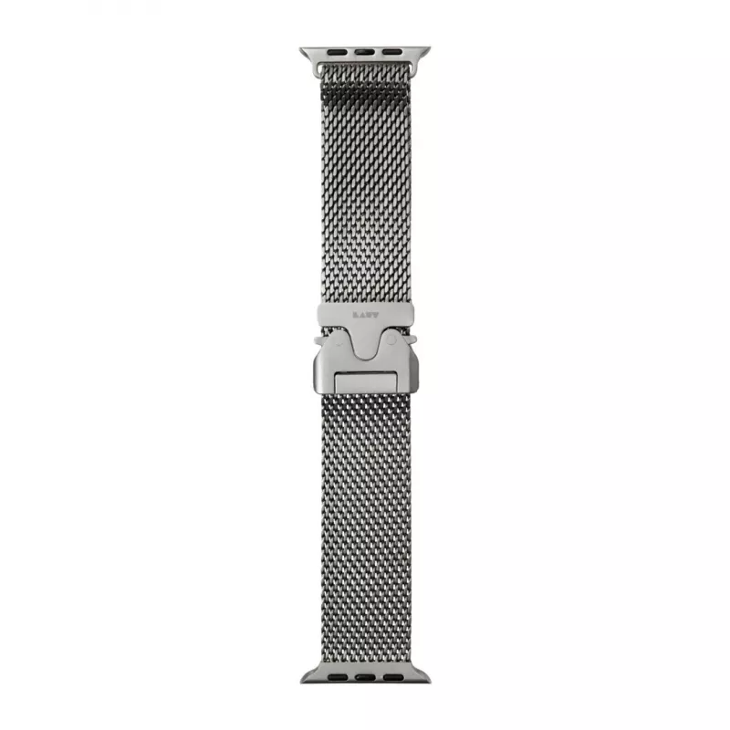 LAUT SATURN LOOP Titanium Woven Mesh Band, skirtas Apple Watch