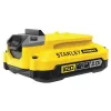 Stanley SFMCB202-XJ FATMAX V20 18V 2.0Ah Li-Ion akumuliatoriaus ir įkroviklio rinkinys