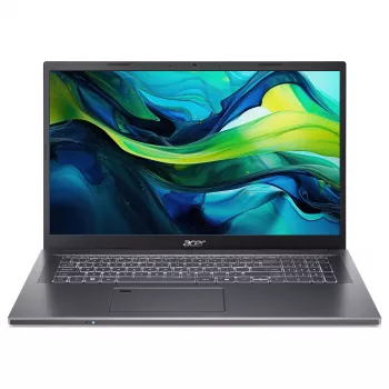 Acer Aspire 17 A17-51M-70UX nešiojamas kompiuteris - Intel Core 7 150U, 16GB RAM, 512GB SSD, 17,3 inch Full HD ekranas, Windows 11 Home, pilka