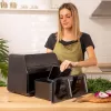 Cecotec Double Hot Air Fryer Cecofry Advance 9000 Window 2200 W 9 L Black
