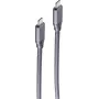 ShiverPeaks USB-C į USB-C laidas, USB 3.2 Gen 2, 4,0 m, juodas