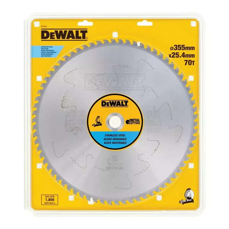 DEWALT DT1921-QZ Diskinis pjūklo diskas 165 mm 24 dantys TCT