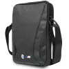 BMW Carbon Tricolour Tablet Bag 10 inch Black