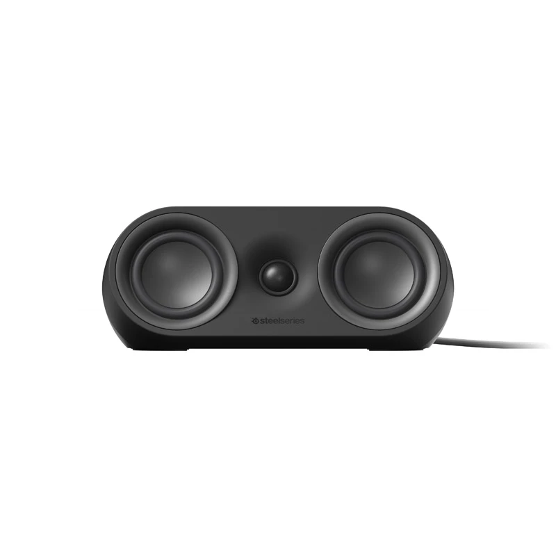 SteelSeries Arena 9 5.1 kanalų garsiakalbių sistema su belaidžiu žemųjų dažnių garsiakalbiu, Bluetooth 5.0, RGB apšvietimu, juoda