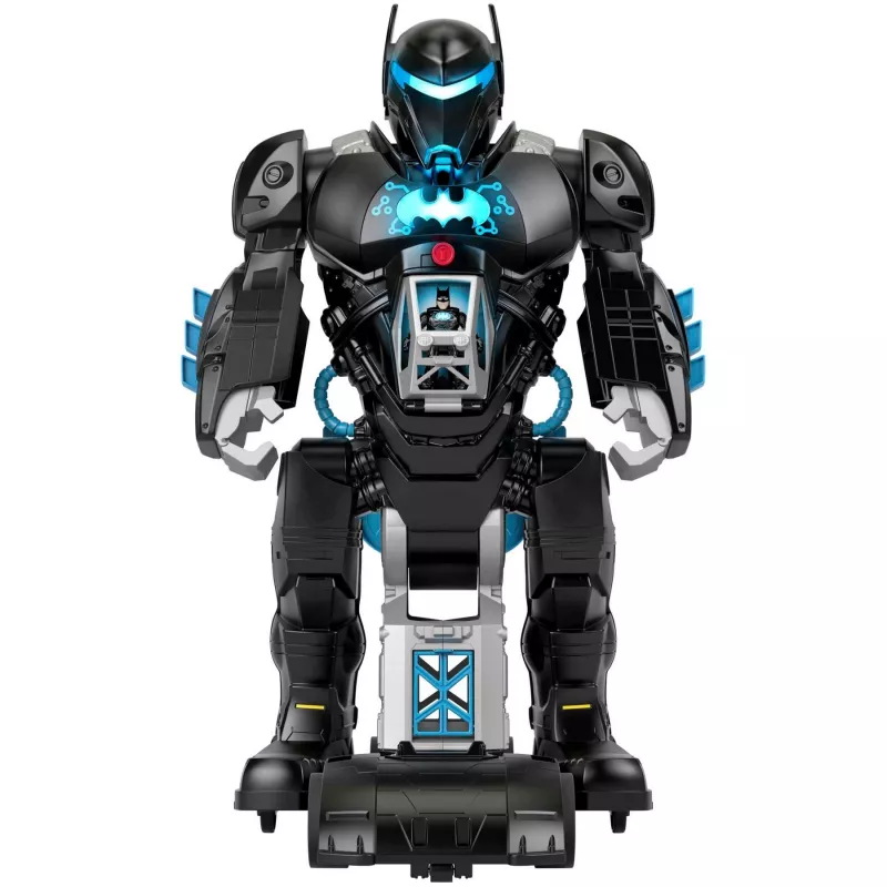 MATTEL Imaginext DC Super Friends Bat-Tech Batbot Transformuojantis Robotas Žaidimų Rinkinys