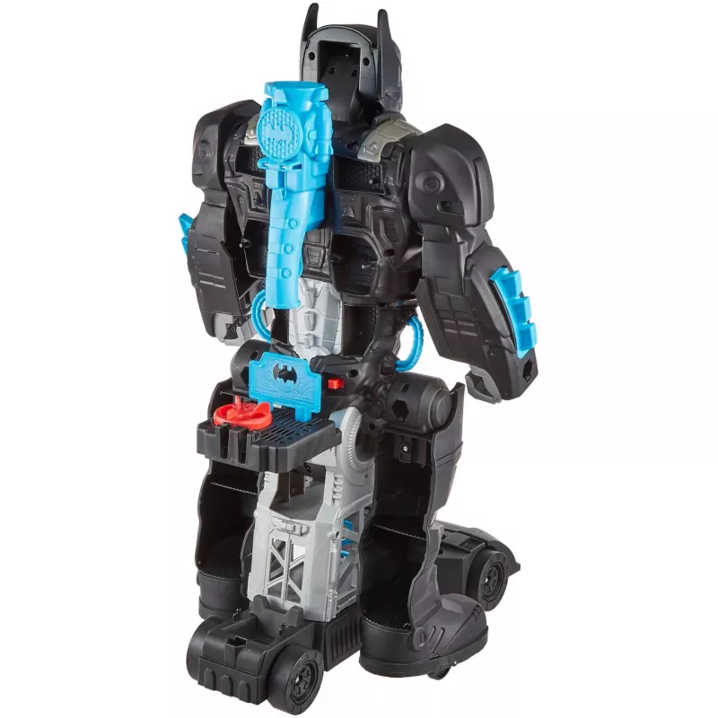 MATTEL Imaginext DC Super Friends Bat-Tech Batbot Transformuojantis Robotas Žaidimų Rinkinys