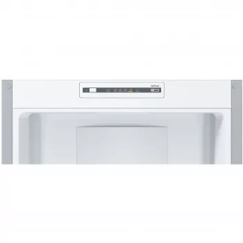 Bosch KGN36NLEA Serie 2 Šaldytuvas-Šaldiklis, Nerūdijančio plieno išvaizda, 308 L bendras naudingasis tūris, Energijos klasė E
