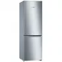 Bosch KGN36NLEA Serie 2 Šaldytuvas-Šaldiklis, Nerūdijančio plieno išvaizda, 308 L bendras naudingasis tūris, Energijos klasė E