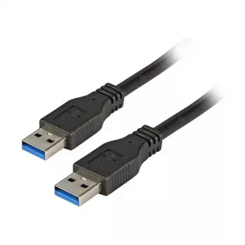 EFB Elektronik Premium USB 3.0 laidas USB-A į USB-A 1,0 m juodas
