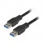 EFB Elektronik Premium USB 3.0 laidas USB-A į USB-A 1,0 m juodas