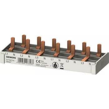 Siemens 5ST3673-6 Compact Pin Busbar 10 mm² 6 TE 1-Pole Grey